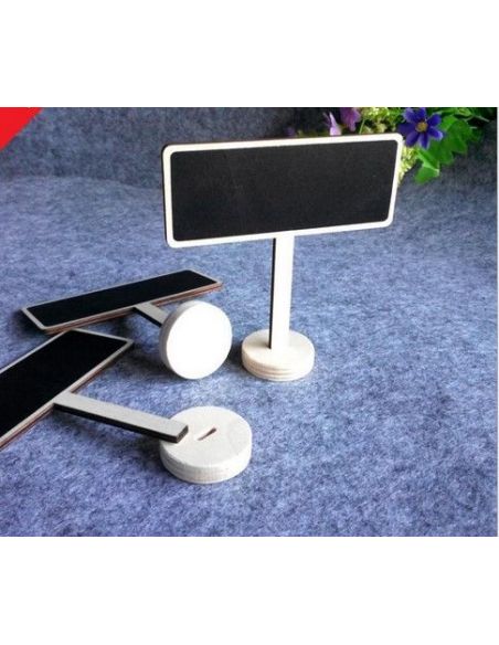 Chalk price tag, tree plate - on a chopstick 10pcs buy in online store