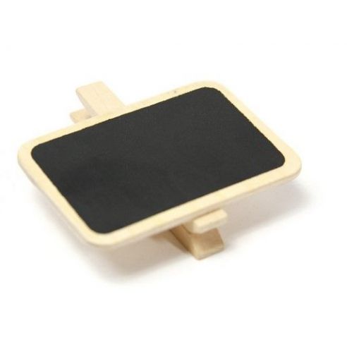 Chalk price tag, a knob of a clothespin tree - on a chopstick 10pcs buy in online store