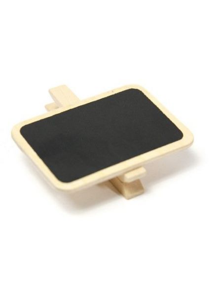 Chalk price tag, a knob of a clothespin tree - on a chopstick 10pcs buy in online store