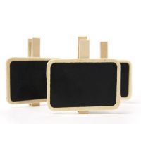 Chalk price tag, a knob of a clothespin tree - on a chopstick 10pcs buy in online store 2