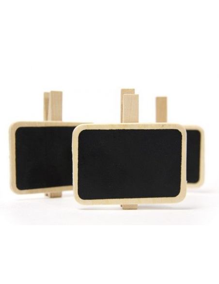 Chalk price tag, a knob of a clothespin tree - on a chopstick 10pcs buy in online store