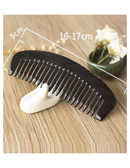 Horn comb 16-15cm (rare teeth) buy in online store