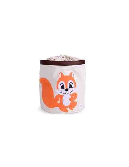 Basket for toys cotton with applique - Dog buy in online store Basket for toys cotton with applique - Dog buy in online store