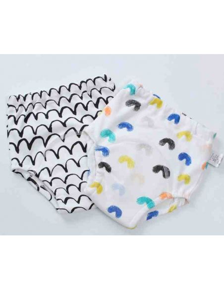 Training panties with gauze absorbent layer - Packaging 2pcs - size 110 buy in online store