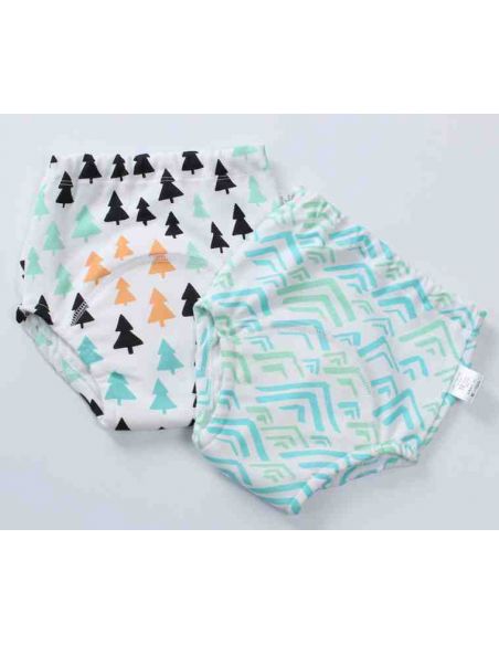 Training panties with gauze absorbent layer - Packaging 2pcs - size 110 buy in online store