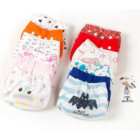 Reusable diapers Color (set 3pcs) buy in online store