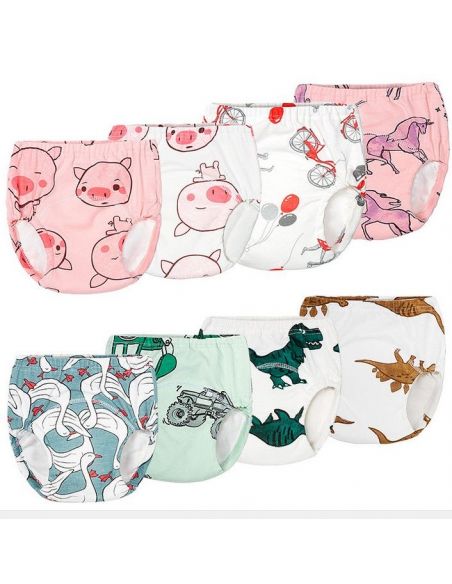 Training panties with gauze screw. layer 6 layers number 5 - size 80 buy in online store