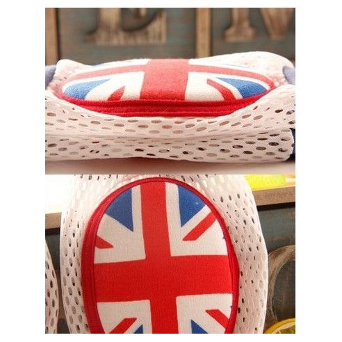 Knee pads with soft oval insert - flag buy in online store