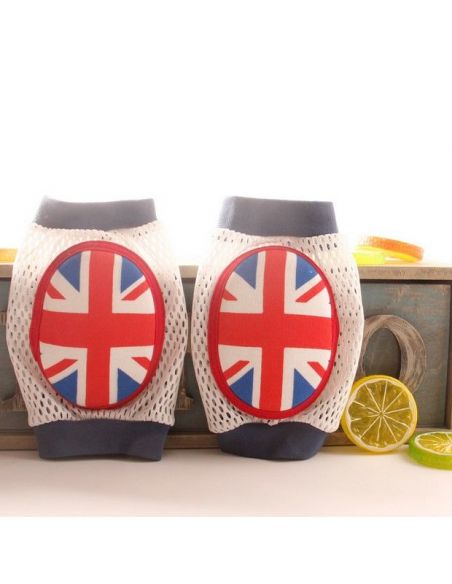 Knee pads with soft oval insert - flag buy in online store