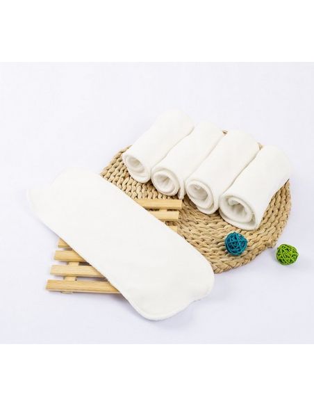 Insert 6 layers knitting microfiber for diapers and panties buy in online store