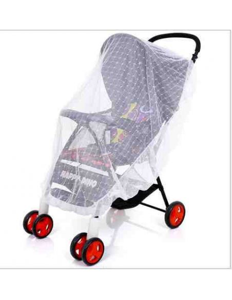 Mosquito net on a carriage universal with a pattern buy in online store
