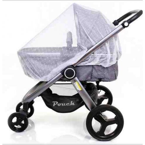 Mosquito net on a carriage universal with a pattern buy in online store