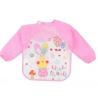 Apron with sleeves - Raspberry hare buy in online store