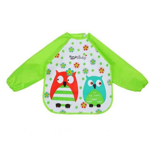 Apron with sleeves - owls buy in online store