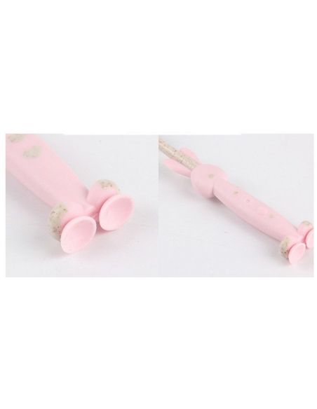 Children's toothbrush with adding bamboo coal on suckers buy in online store