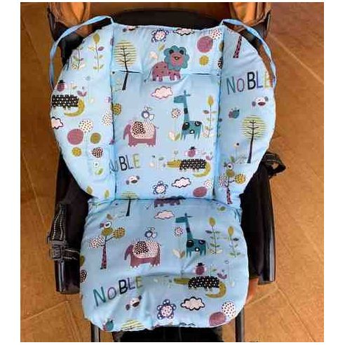 Mattress in a stroller, car seat, haul for feeding - blue buy in online store