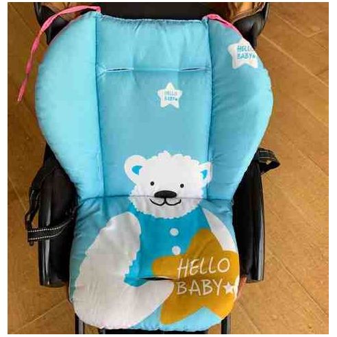Mattress in a stroller, car seat, haul for feeding - blue-pink, duddy-ended fat buy in online store