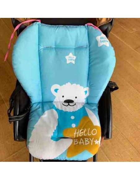 Mattress in a stroller, car seat, haul for feeding - blue-pink, duddy-ended fat buy in online store