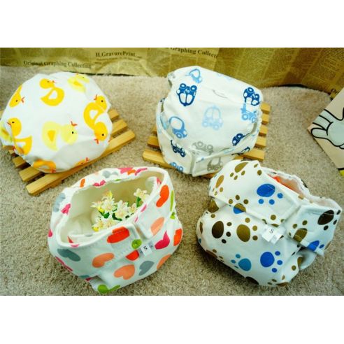 Reusable diaper on cotton velcro - s buy in online store