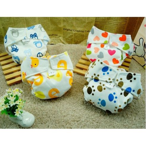 Reusable diaper on cotton velcro - s buy in online store