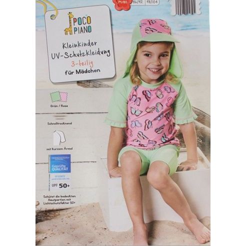 Pocopiano sunscreen suit for Girl 86/92 (markdown) buy in online store