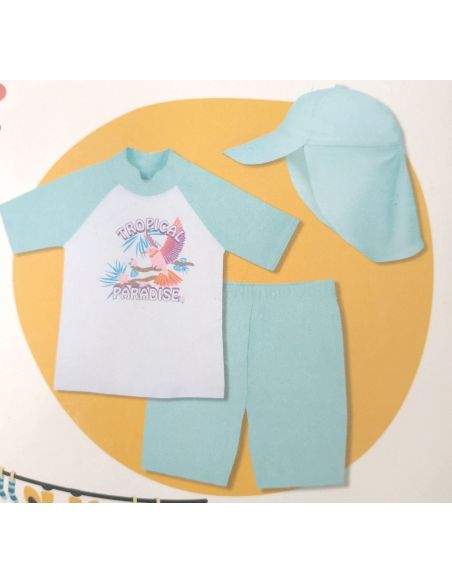 Sunscreen bathing suit kuniboo for girl buy in online store