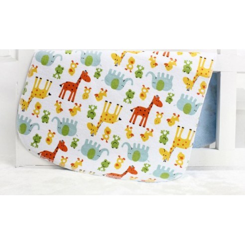 Diaper Bilateral Bamboo Mahra + Nerd. Breathable membrane + clap. Flannel - size 30 * 45cm buy in online store