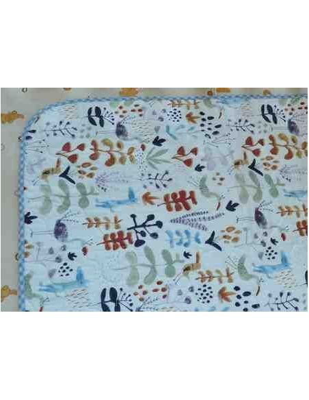 Double-sided cotton diaper with layers - size 50 * 70cm buy in online store