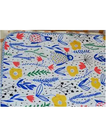 Double-sided cotton diaper with layers - size 50 * 70cm buy in online store