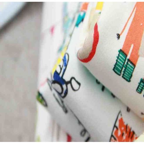 Diaperwood waterproof double-sided cotton knitwear (funny drawings) - size 50 * 70cm buy in online store