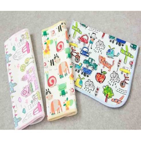 Diaperwood waterproof double-sided cotton knitwear (funny drawings) - size 50 * 70cm buy in online store