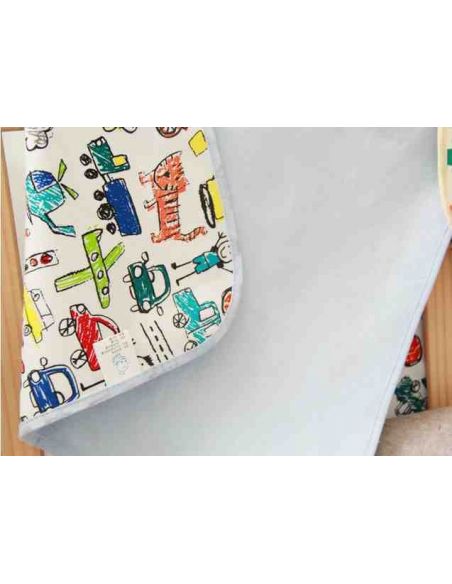 Diaperwood waterproof double-sided cotton knitwear (funny drawings) - size 50 * 70cm buy in online store