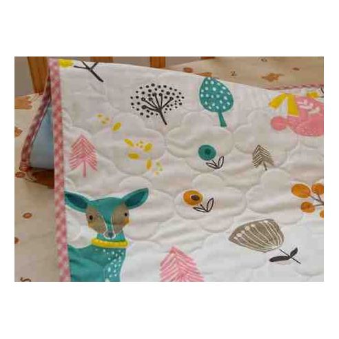 Diaper double-sided cotton with a layer - size 70 * 100cm buy in online store