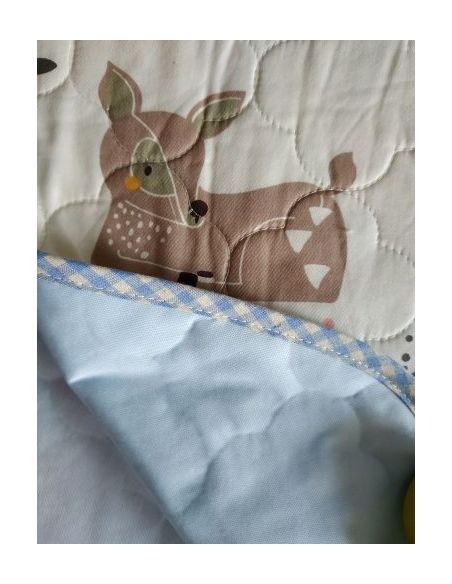 Diaper double-sided cotton with a layer - size 70 * 100cm buy in online store