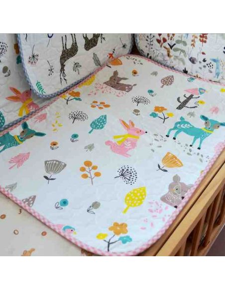 Diaper double-sided cotton with a layer - size 70 * 100cm buy in online store