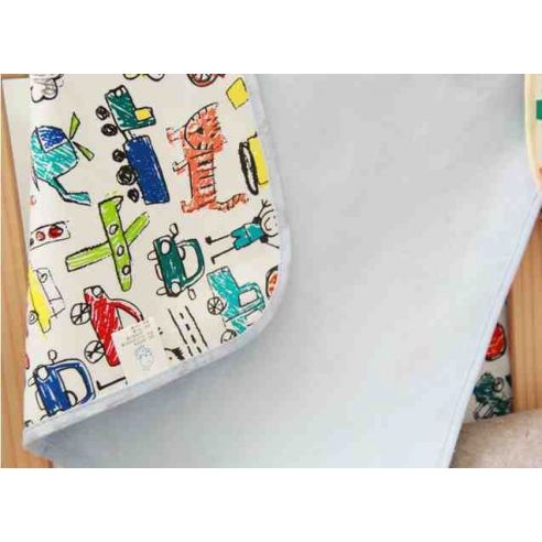 Diaperwood waterproof double-sided cotton knitwear (fun drawings) - size 60 * 75cm buy in online store
