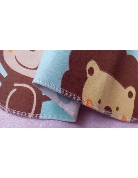 Double-sided cotton Flannel cotton + waterproof breathable membrane - size 70 * 150cm buy in online store