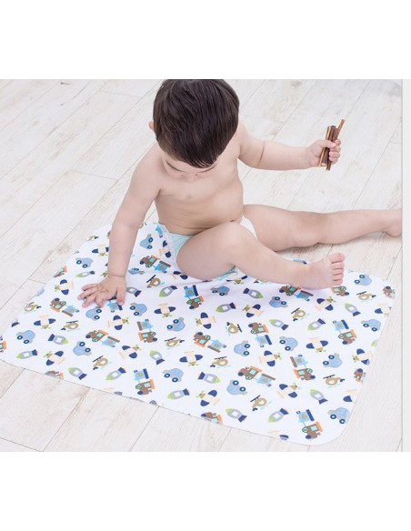 Diaper Bilateral Bamboo Mahra + Nerd. Breathable membrane + clap. Flannel - size 30 * 45cm buy in online store