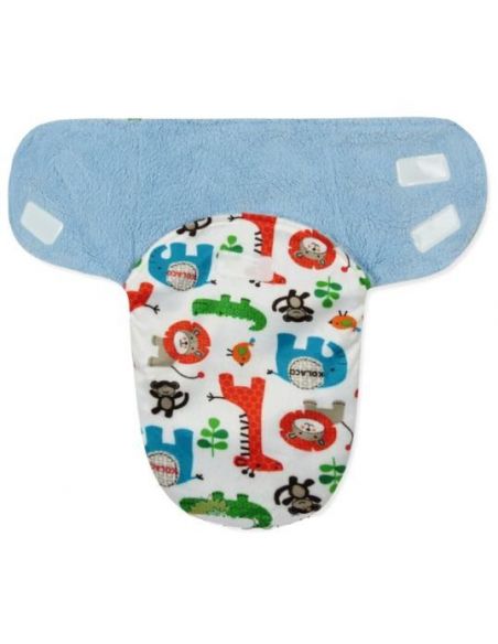 Teddy Diaper - Cocoon on Velcro Sweet Jojo (Blue) buy in online store