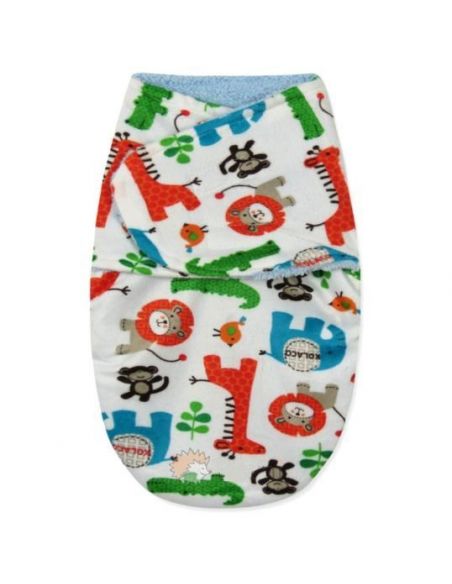 Teddy Diaper - Cocoon on Velcro Sweet Jojo (Blue) buy in online store
