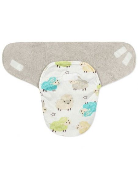 Teddy Diaper - Cocoon on Velcro Sweet Jojo (Gray) buy in online store
