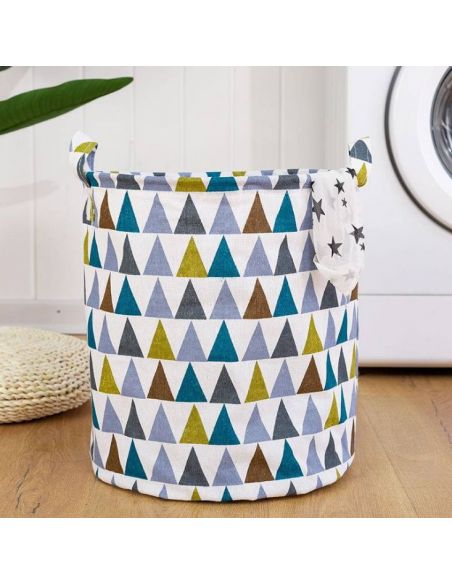 Basket is a large cotton toy (without tightening) - triangles buy in online store Basket is a large cotton toy (without tightening) - triangles buy in online store