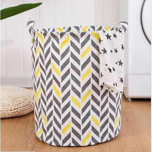 Basket A large for cotton toys (without tightening) - zigzag buy in online store