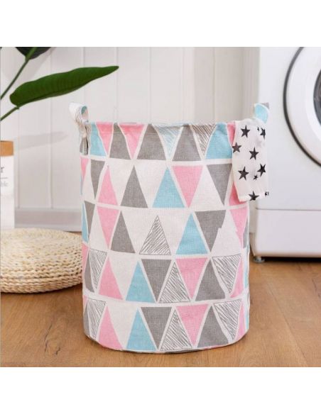 Basket is a large for cotton toys (without tightening) - pink buy in online store Basket is a large for cotton toys (without tightening) - pink buy in online store