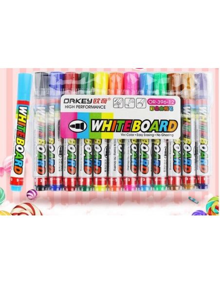 Marker for Marker White Board Set 12pcs (filled) buy in online store