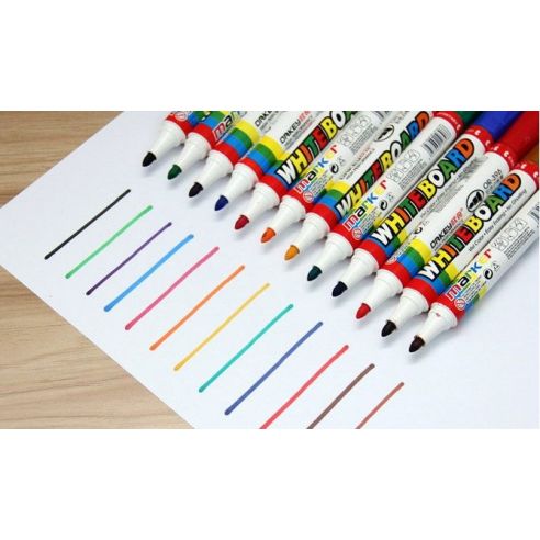 Marker for Marker White Board Set 12pcs (filled) buy in online store
